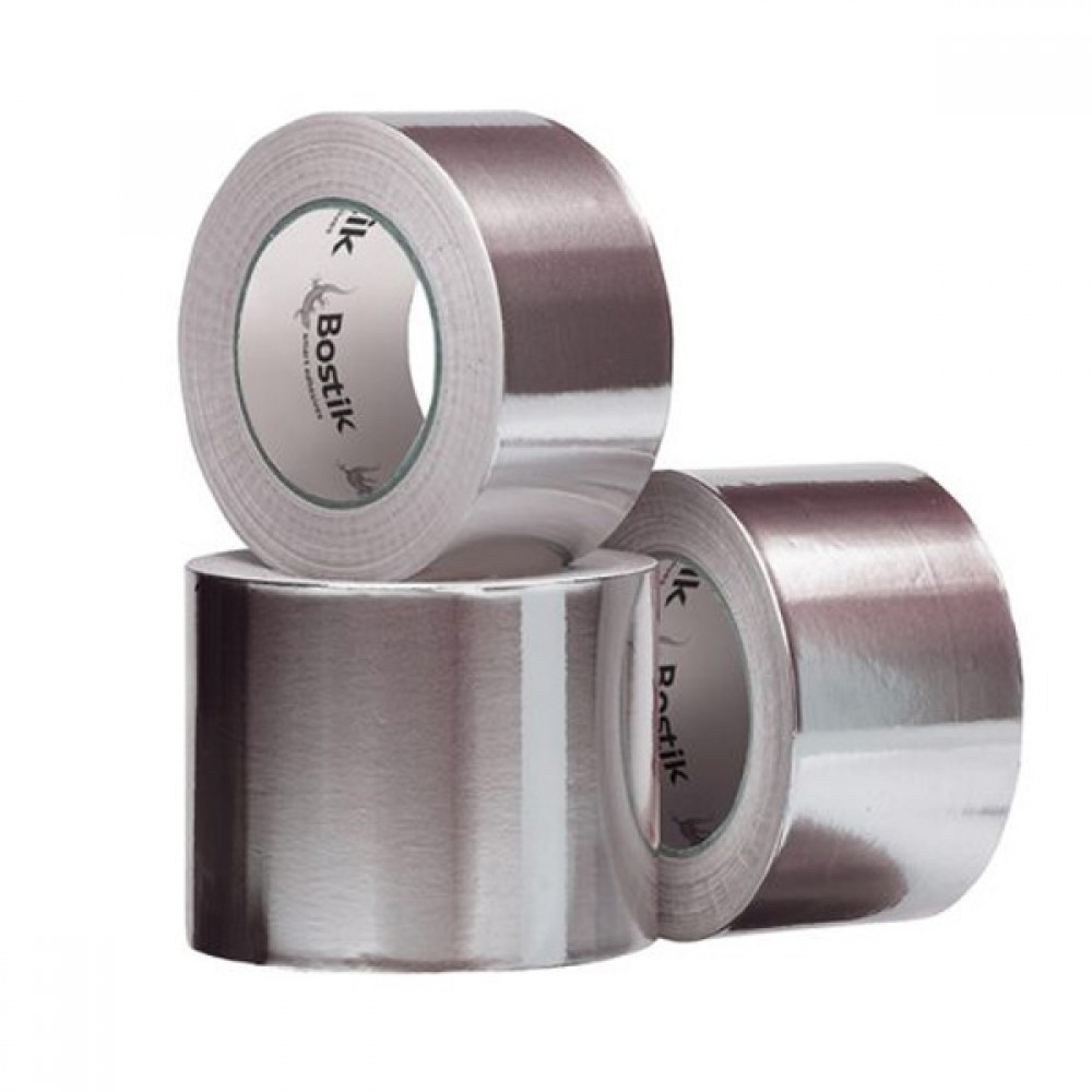 Bostik Idenden Self-adhesive Bright Foil Tape | 100mm X 45m