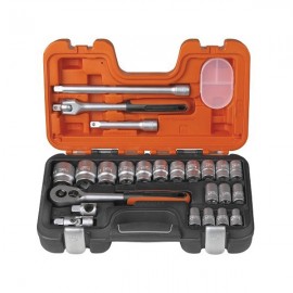 Bahco 1/2in Drive Socket Set (24 Piece) | XMS24SS12