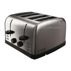 Russell Hobbs Futura 4 Slice Toaster Stainless Steel | 18790