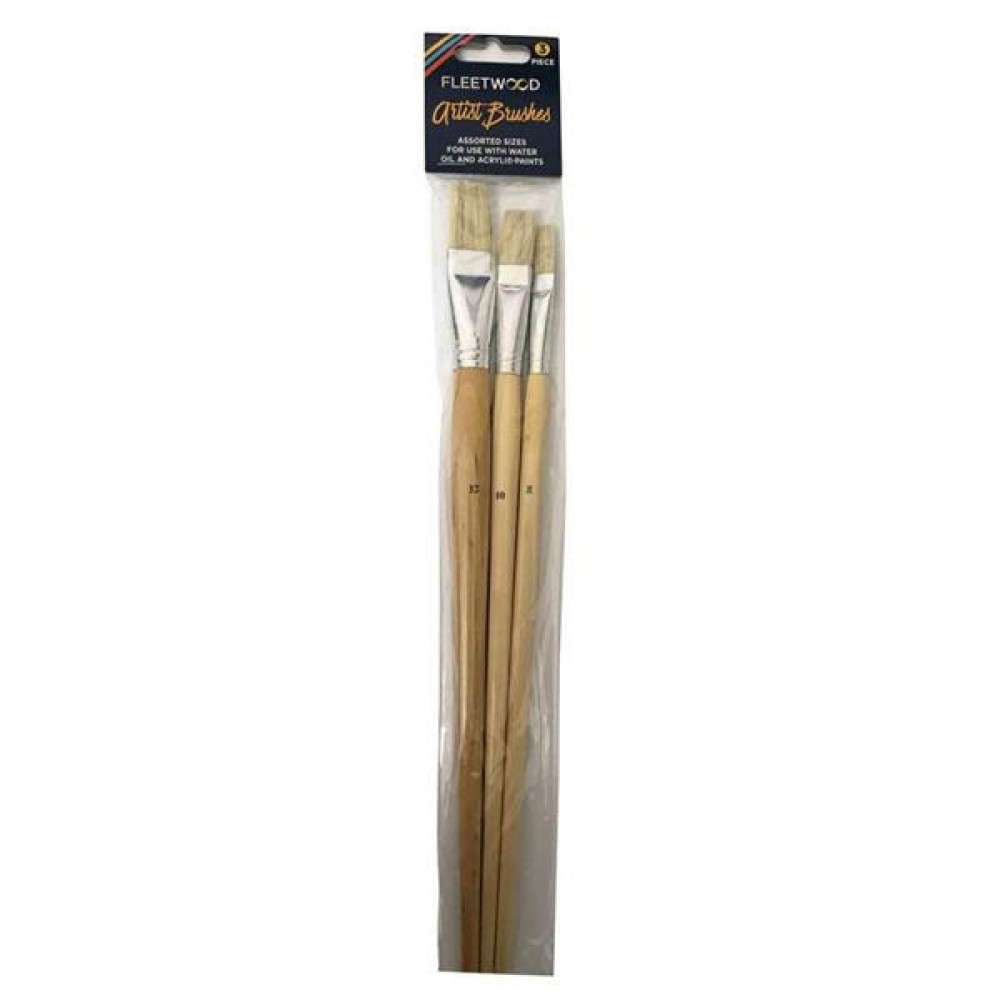 Fleetwood 3piece Artist Brush Set | Brsart3p 