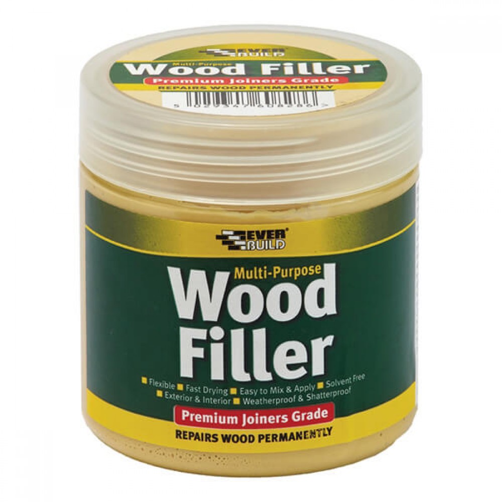 Everbuild Multi-purpose Wood Filler | 250ml | Options