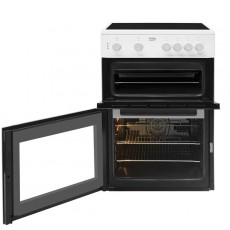 Beko 60cm Freestanding Electric Cooker White | KTC611W