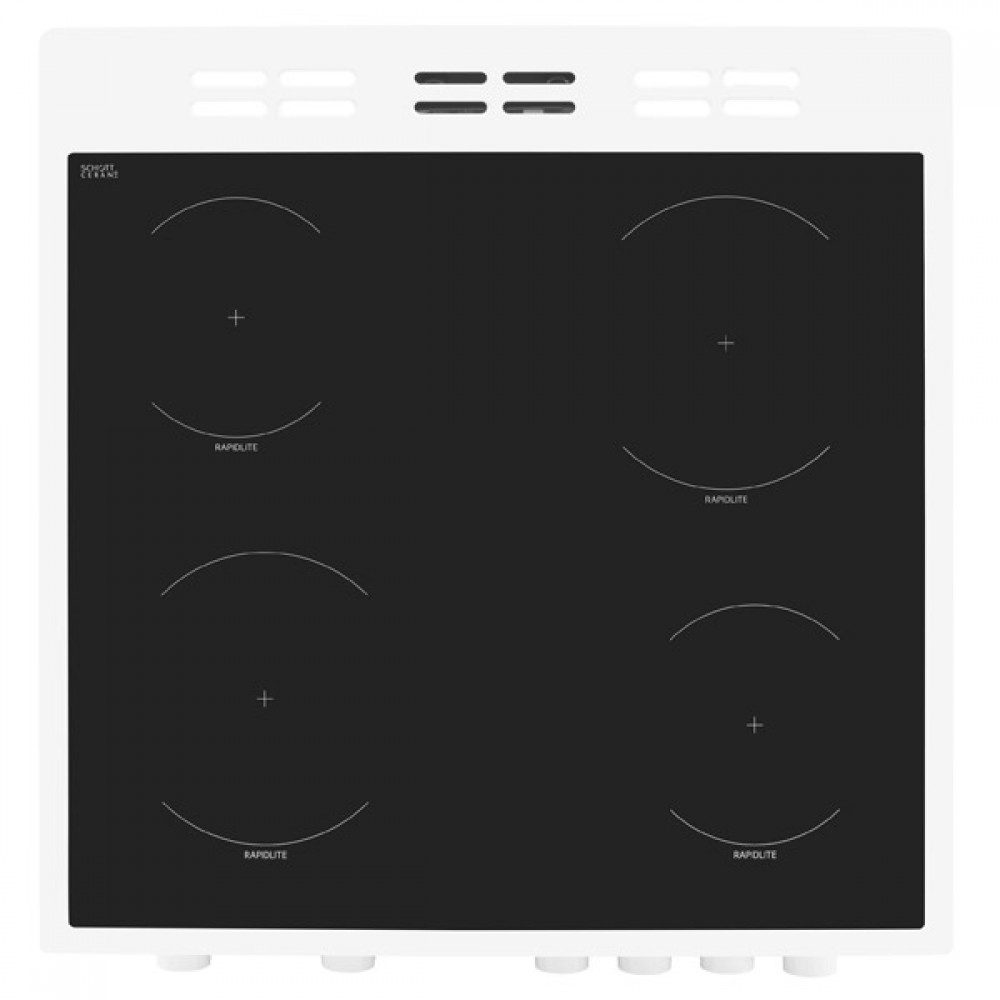 Beko 60cm Freestanding Electric Cooker White | KTC611W