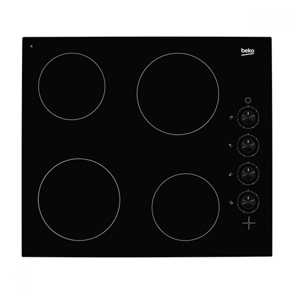 Beko Black Ceramic Hob | HIC64102