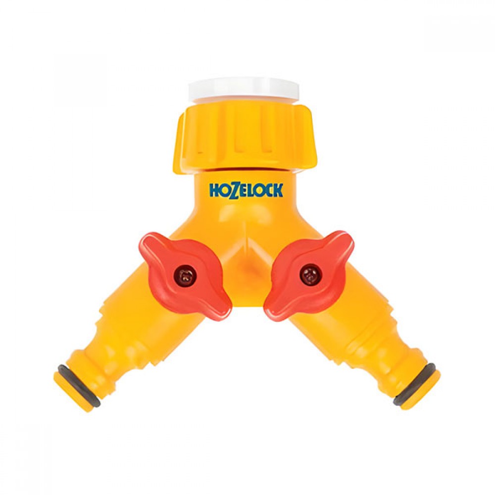 Hozelock Hose End Connector Plus (12.5mm & 15mm) 2050