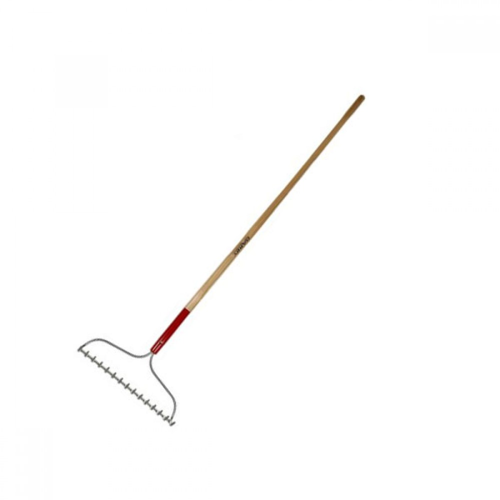 True Temper Darby 15 Tooth Bow Rake With Wooden Handle