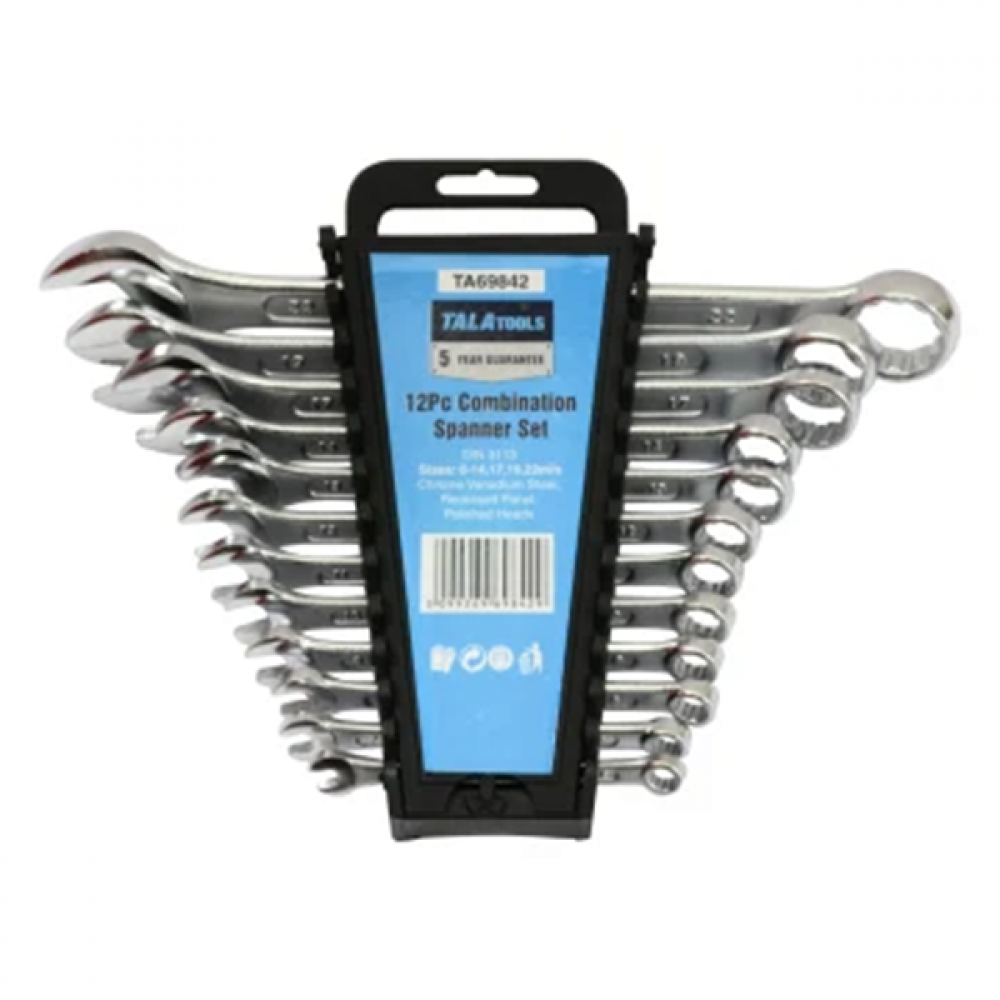 Tala 12pc Combination Spanner Set | TAL69842 