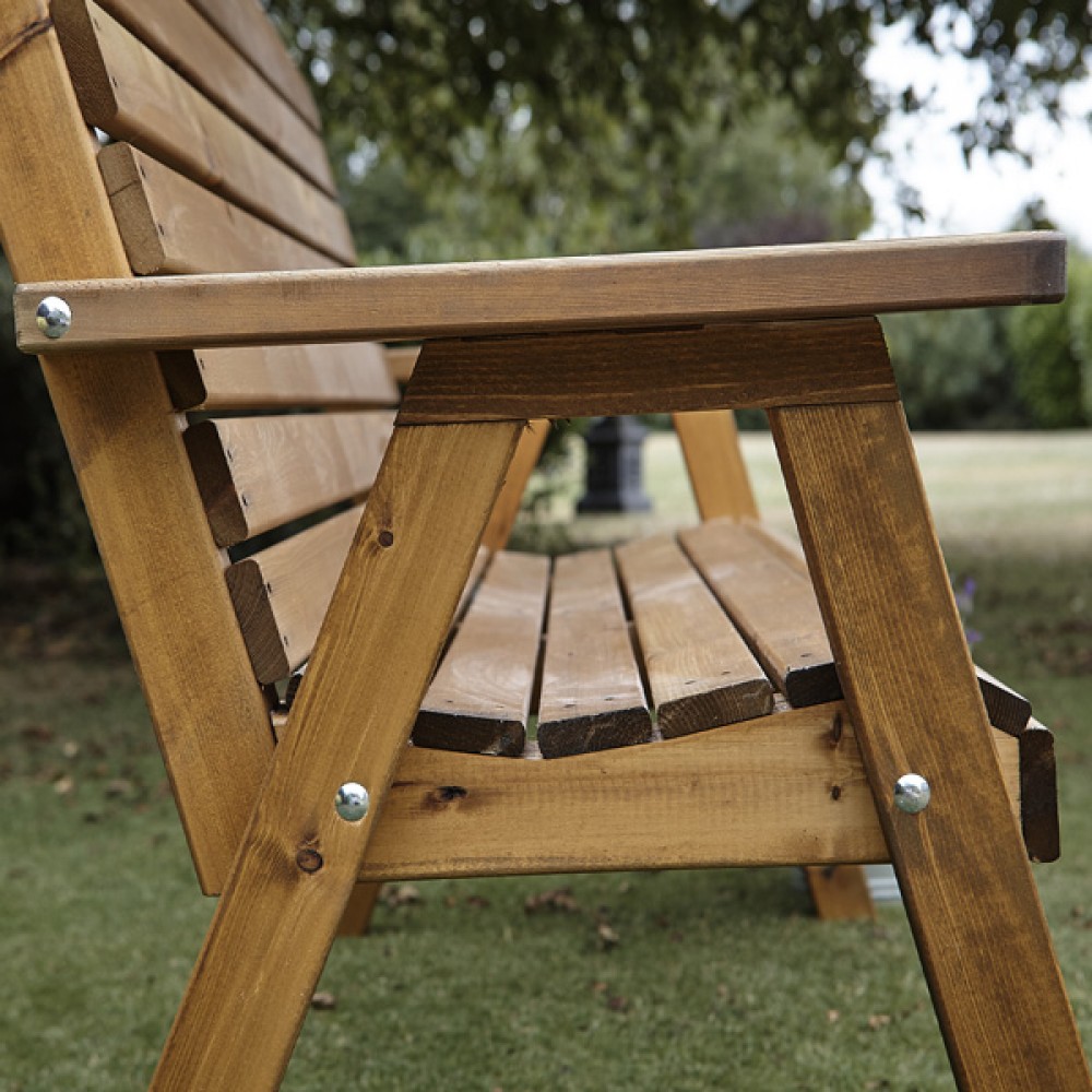Hetton Wooden Garden Bench | GP055