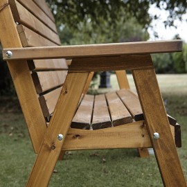 Hetton Wooden Garden Bench | GP055