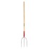 True Temper Darby 3 Prong Fork With Wooden Handle