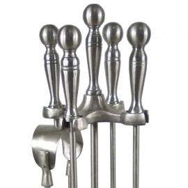 Castle Living Ball 5 Piece Companion Set | Pewter | 23" | CL405194