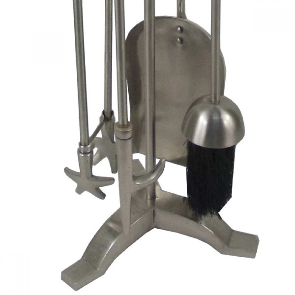 Castle Living Ball 5 Piece Companion Set | Pewter | 23" | CL405194
