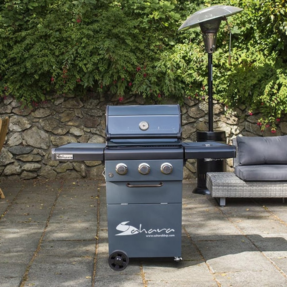 Sahara X350 3 Burner Gas BBQ 