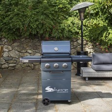 Sahara X350 3 Burner Gas BBQ 