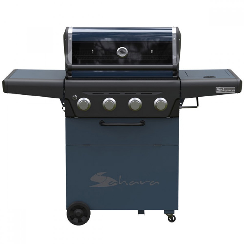 Sahara X450 4 Burner Gas BBQ | Plus Side Burner