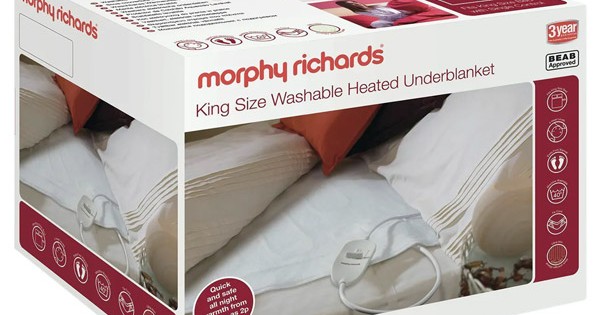 Morphy Richards King Size Heated Underblanket | 600115