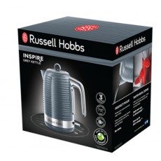 Russell Hobbs Inspire Grey Kettle | 24363
