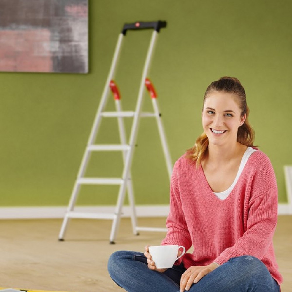 Hailo L60 Aluminium Step Ladder | Size Options