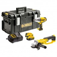 Dewalt Impact Wrench And Grinder Pack