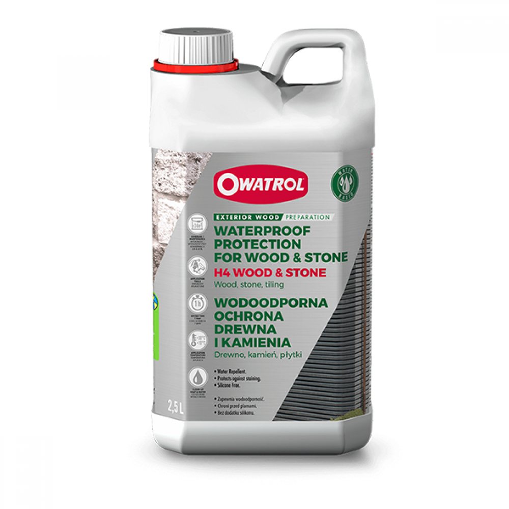 Owatrol H4 Wood & Stone Waterproof Protection 2.5 Litre | Ow206