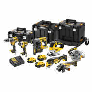Dewalt 18v XR 7 Piece Kit Plus 3 X 5ah Batteries | DCK755P3T