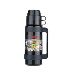 Premier 1l Black Thermos Flask | 32100ASSTD