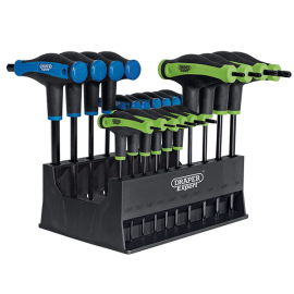 Draper Expert TX-STAR® & Hex Soft Grip Metric T-Handle Key Set (20 Piece) | 70388