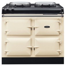 Aga R3 Series 100 Electric Cooker Twin Hotplates | Linen