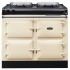 Aga R3 Series 100 Electric Cooker Twin Hotplates | Linen