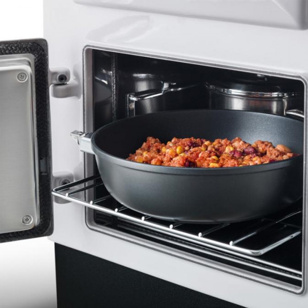 Aga R3 Series 100 Electric Cooker Twin Hotplates | Linen
