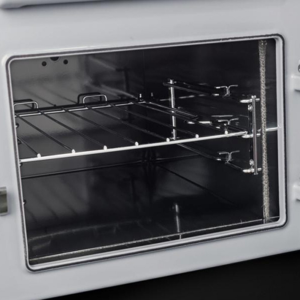 Aga R3 Series 100 Electric Cooker Twin Hotplates | Linen