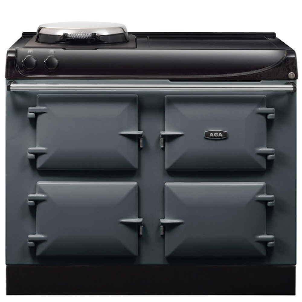 Aga Er3 Series 110 Electric Cooker | Induction Hob | Slate & Steel