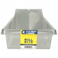 Fleetwood Roll Rite Paint Tray Liner | 4" | Pack of 5 