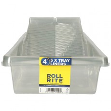 Fleetwood Roll Rite Paint Tray Liner | 4" | Pack of 5 