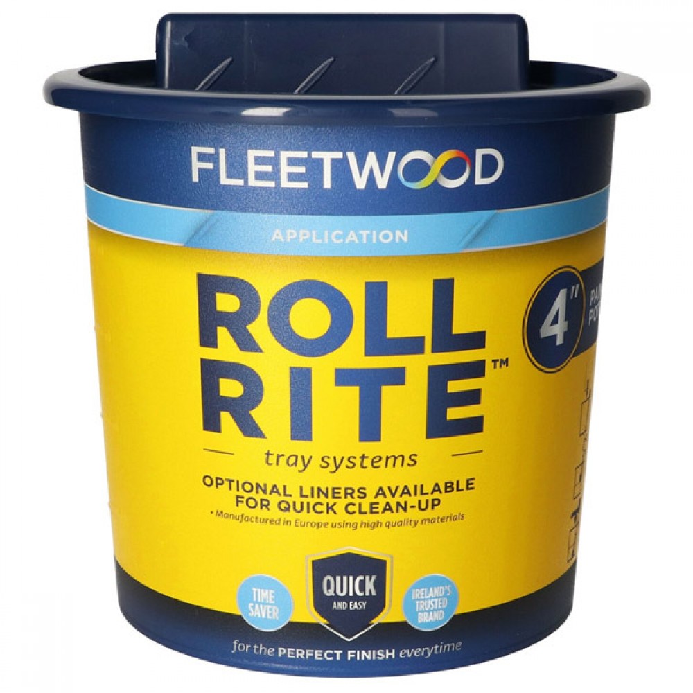 Fleetwood Roll Rite Paint Pot | 4" | PPR4