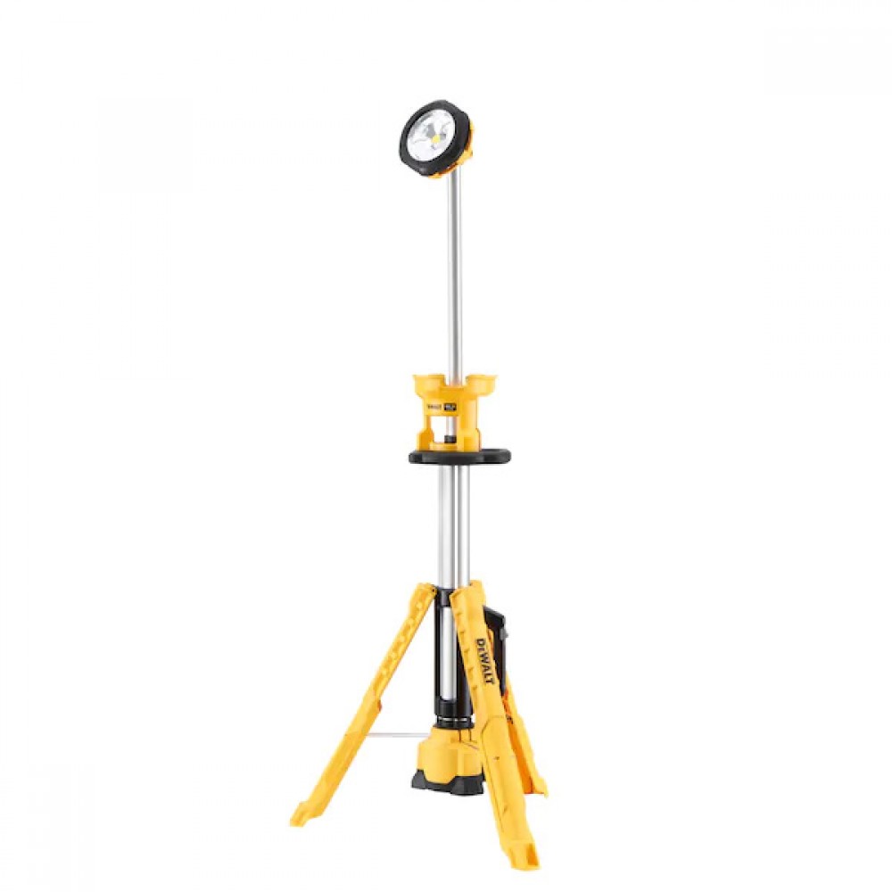 Dewalt 18v Xr Led Tripod Site Light | Dcl079-xj | Bare Unit
