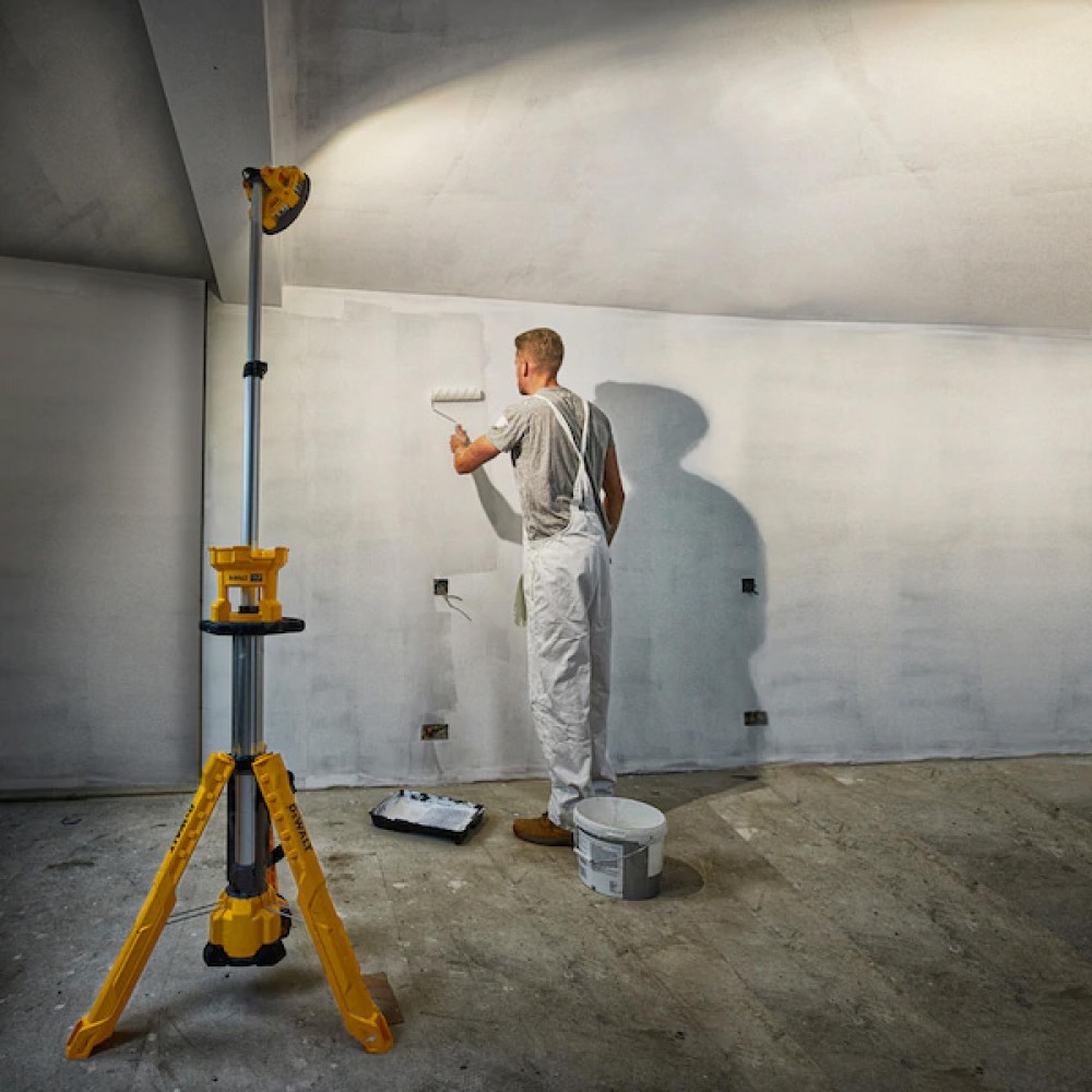 Dewalt 18v Xr Led Tripod Site Light | Dcl079-xj | Bare Unit