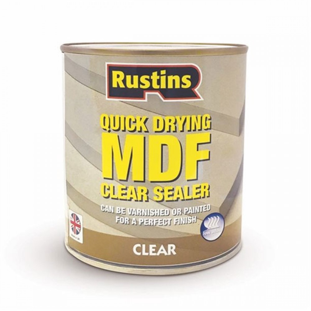 Rustins Quick Dry Mdf Sealer | Clear | Size Options
