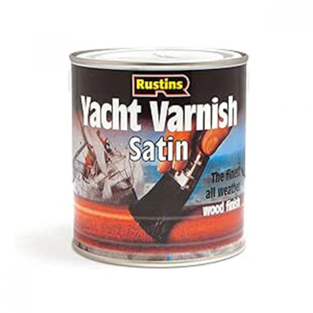 Rustins Yacht Varnish Clear Satin 2.5ltr |r690316
