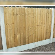 Round Top Closed Panel Fence | Size Options