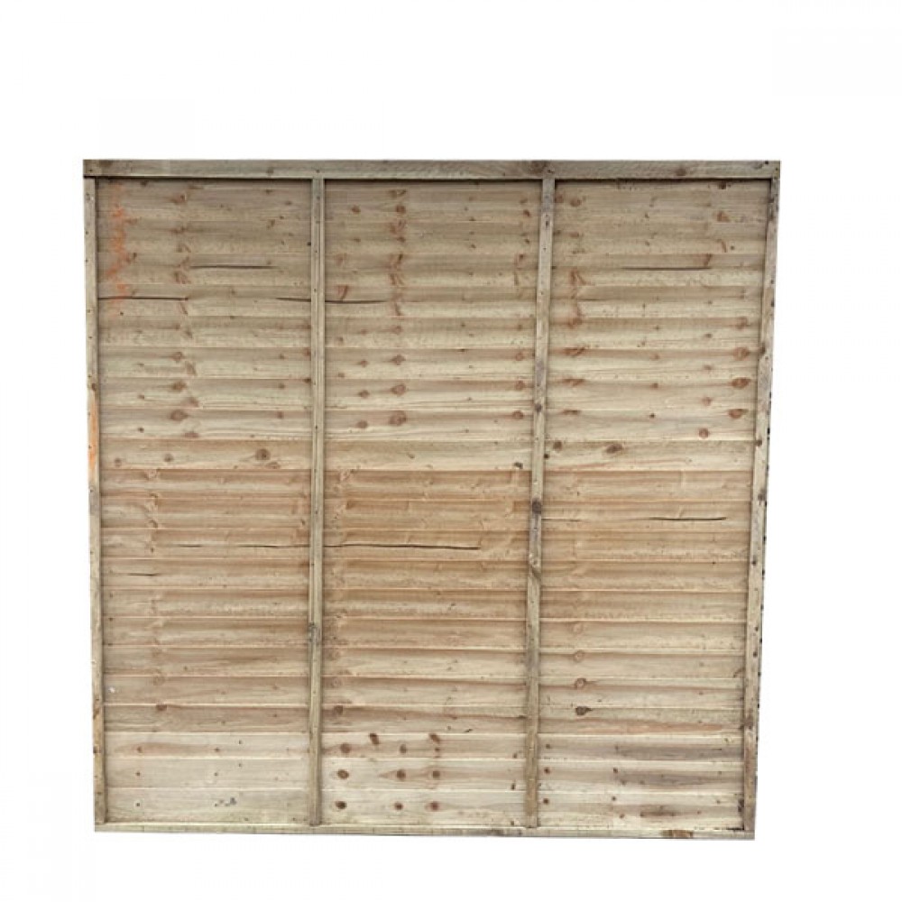 Shiplap Treated Fence Panel | 6ft x 4ft