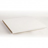 Finsa White Matt Edged Panel | 2440 X 600 X 18mm