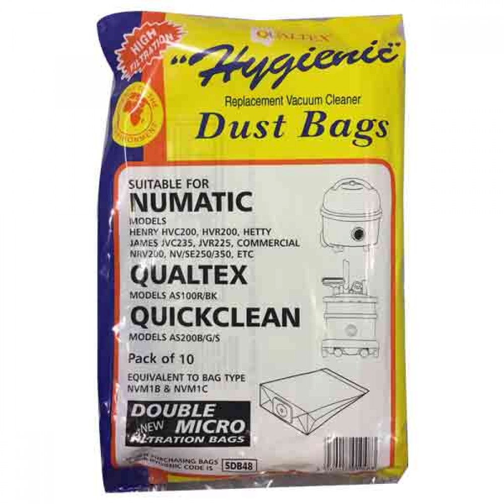 Exsparetise Hoover Bag Sdb48 (10 Pack)