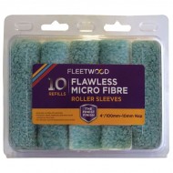 Fleetwood Flawless Micro Fibre 4" Sleeves | 10 Pack