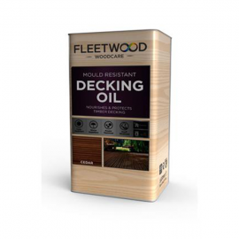 Fleetwood Decking Oil | 5 Litre | Colour Options