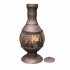 Opera Medium Cast Iron Chimenea With Mesh Centre