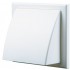 Tiger Wall Vent Cowled|White