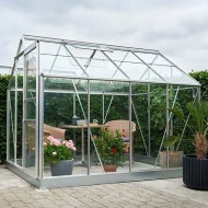 Popular Greenhouse | 8' x 6' | Galvanised | Toughened Glass
