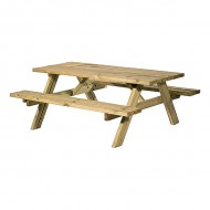 Wooden Picnic Bench