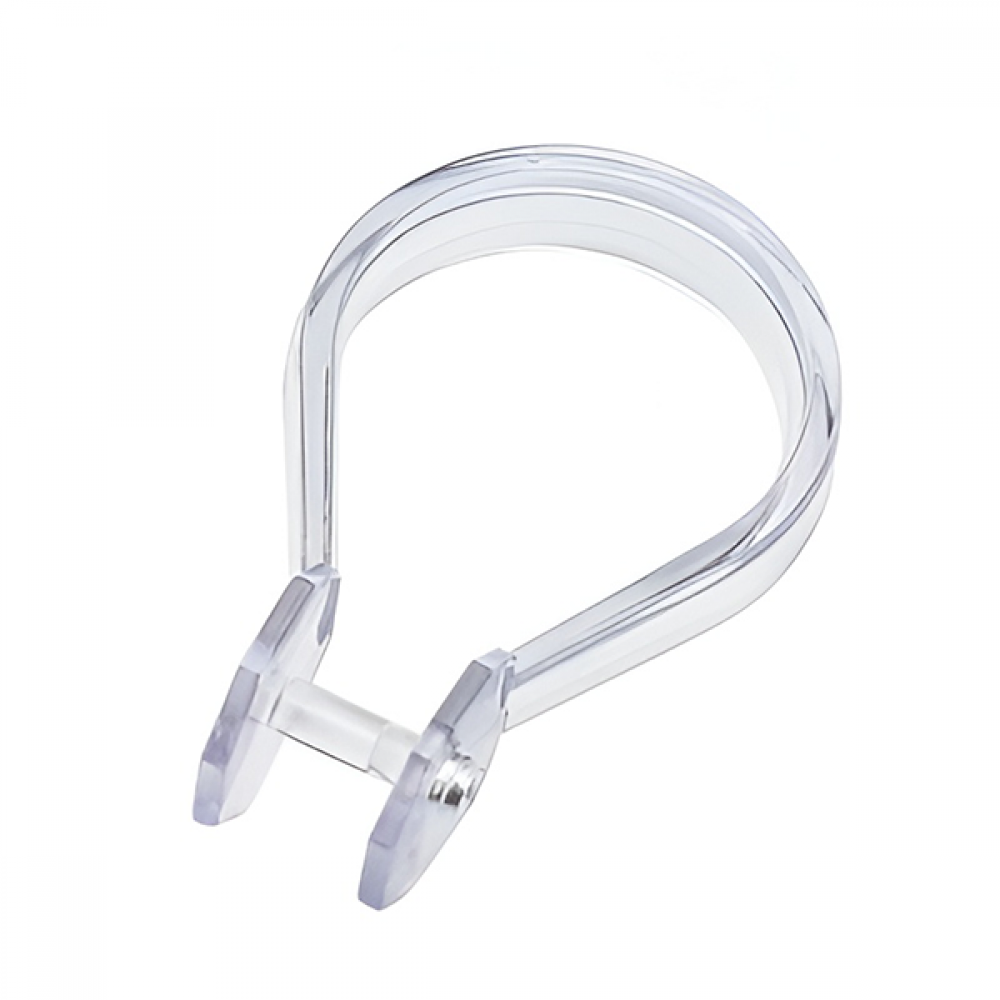Euroshower Shower Curtain Rings Clear | Es69830
